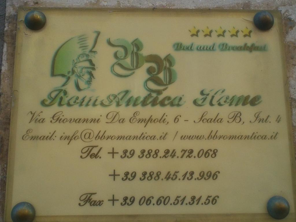 B&B Romantica Home Eksteriør billede